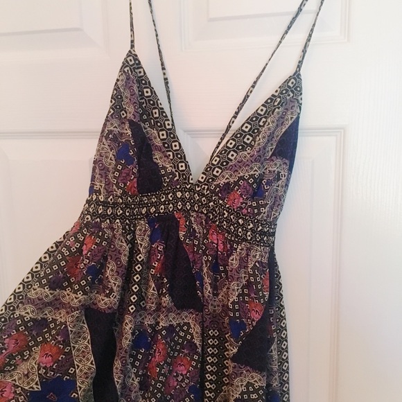 Fire Los Angeles Dresses & Skirts - Colorful bohemian maxi dress